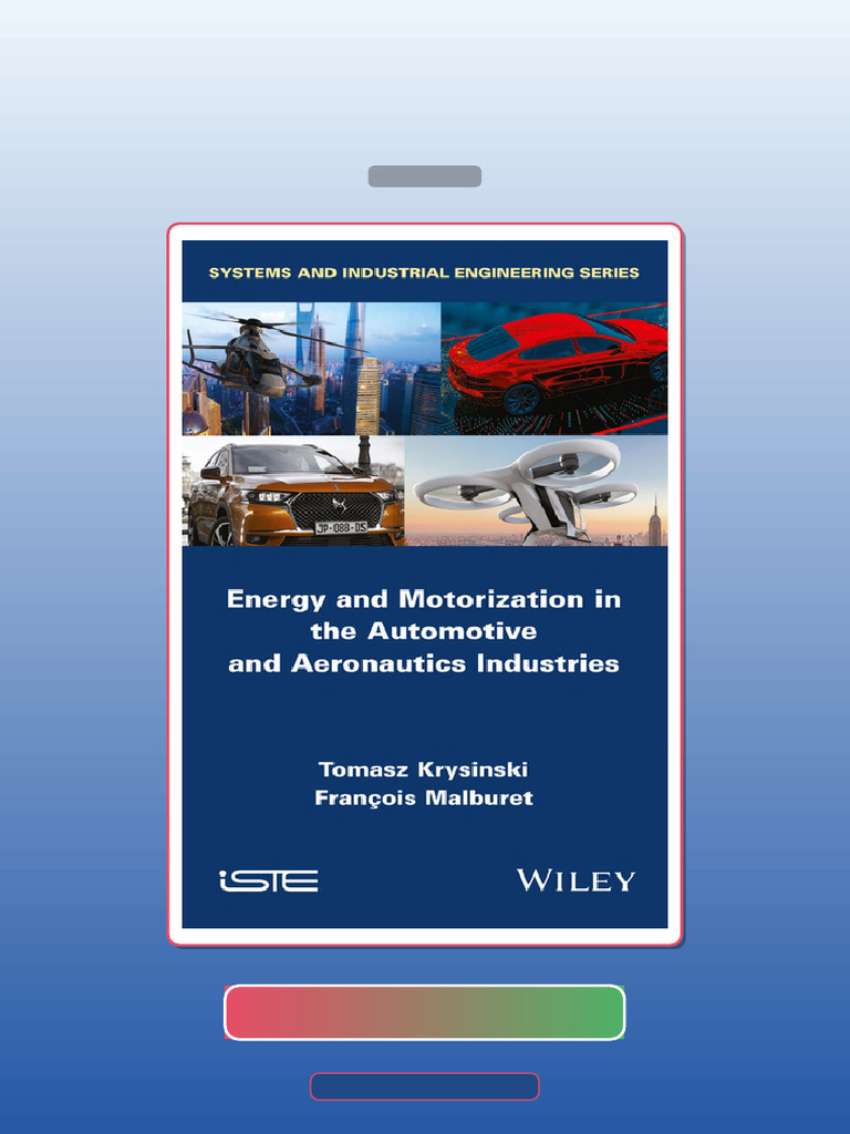 Energy and Motorization in the Automotive and Aeronautis Industris 1st ...