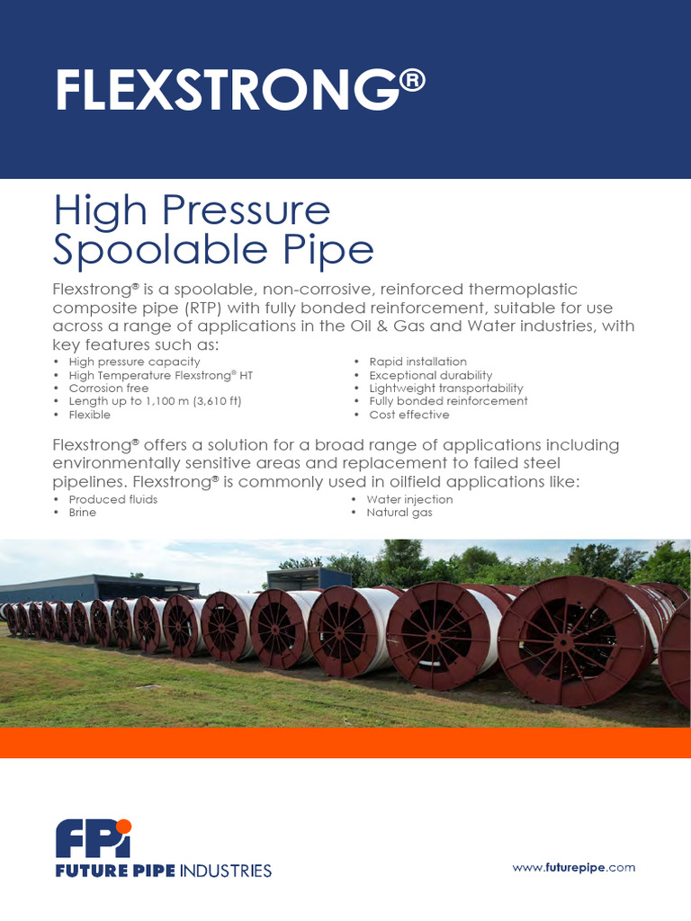 FlexstrongFlyer 2 R8 | PDF | Pipe (Fluid Conveyance) | Thermoplastic