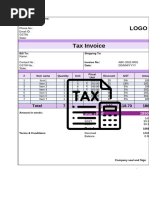 Cloth Bill Format Template | PDF