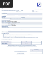 Telegraphic Transfer Application Form | PDF | Banks | Debit Card