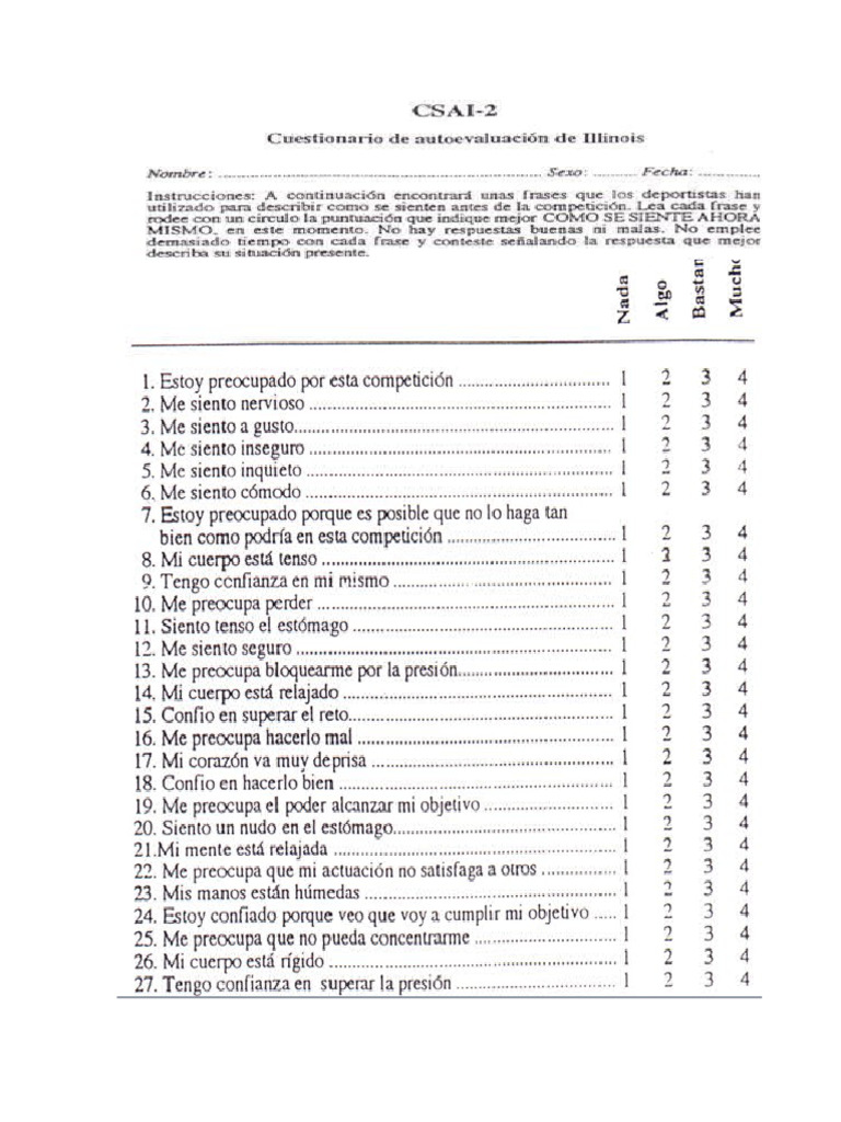 Test Csai | PDF