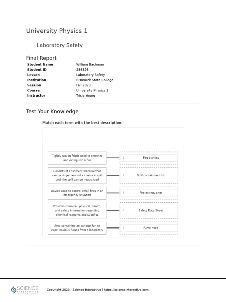 UniversityPhysics1 LaboratorySafety 286326 | PDF | Laboratories | Poison