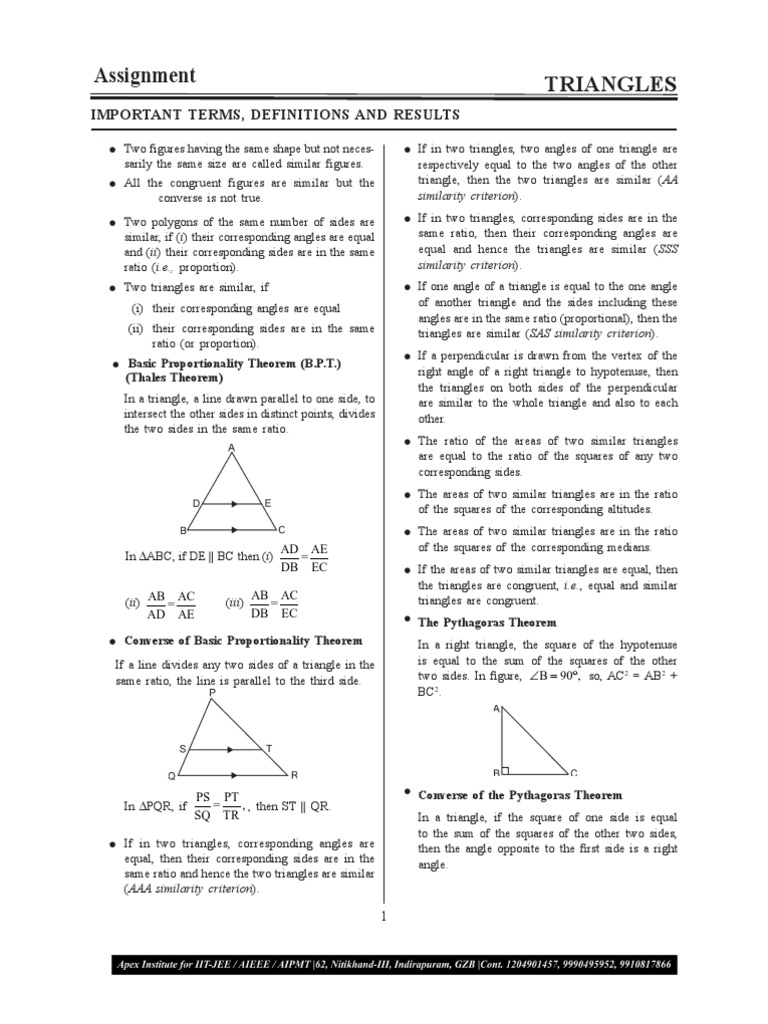 Triangles Triangle Euclidean Plane Geometry