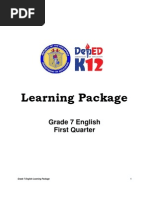 Download Lp First Quarter Grade 7 English by Eloisa A AQuiler SN98737662 doc pdf
