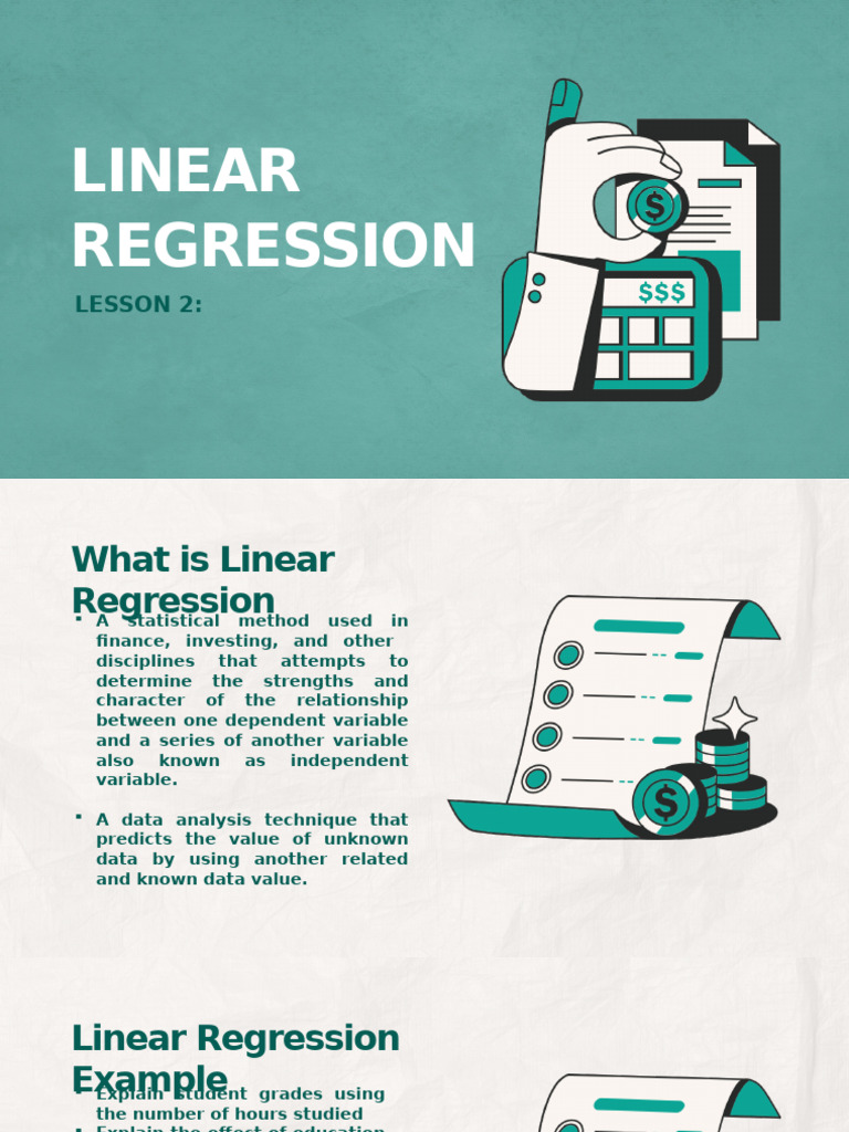 Lesson 2 Econometrics | PDF | Linear Regression | Dependent And ...