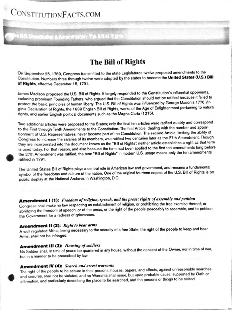 Rights Comparison | PDF