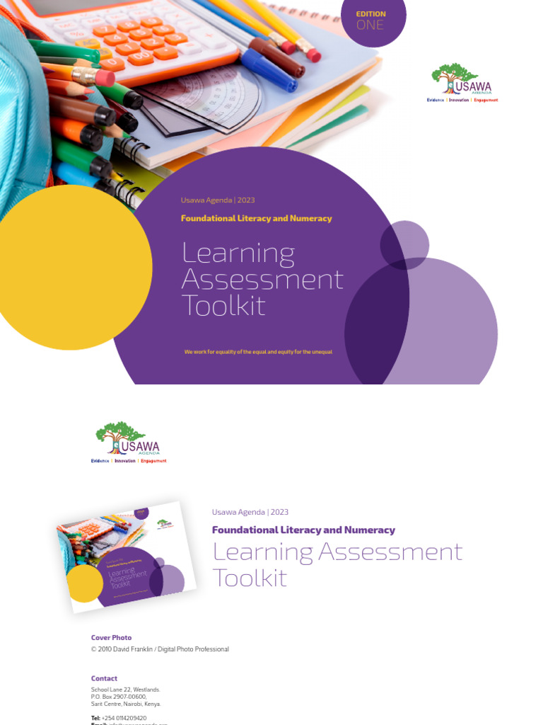 Learning Assessment Toolkit 2023 | PDF | Multiplication | Arithmetic