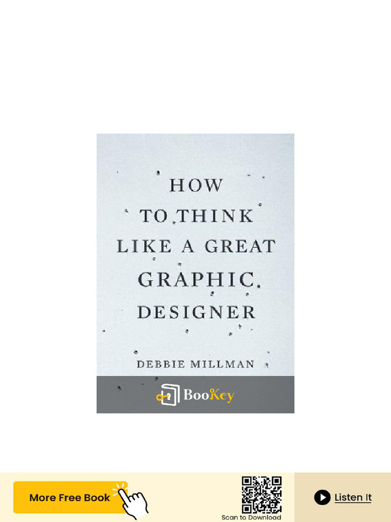 How To Think Like A Great Graphic Designer PDF | PDF | Creativity ...