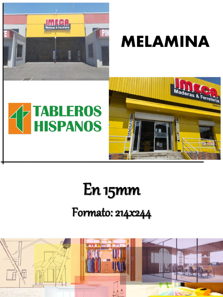 Catálogo Melaminas Imeca | PDF