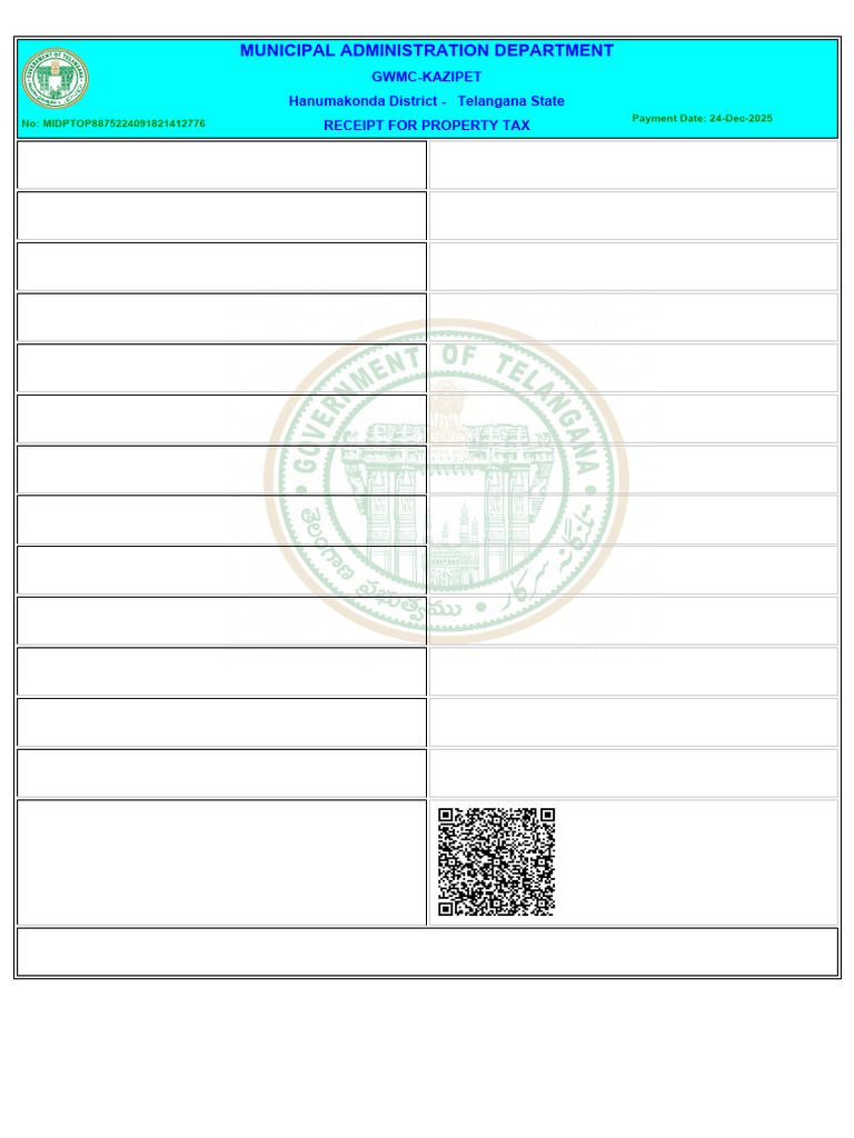CD Ma Receipt Details | PDF