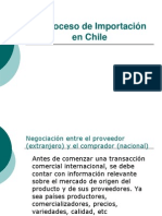 Proceso de Importacion