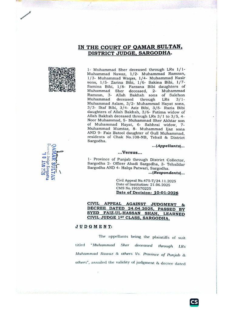 Muhammad Sher Vs PP Judgement-1 | PDF