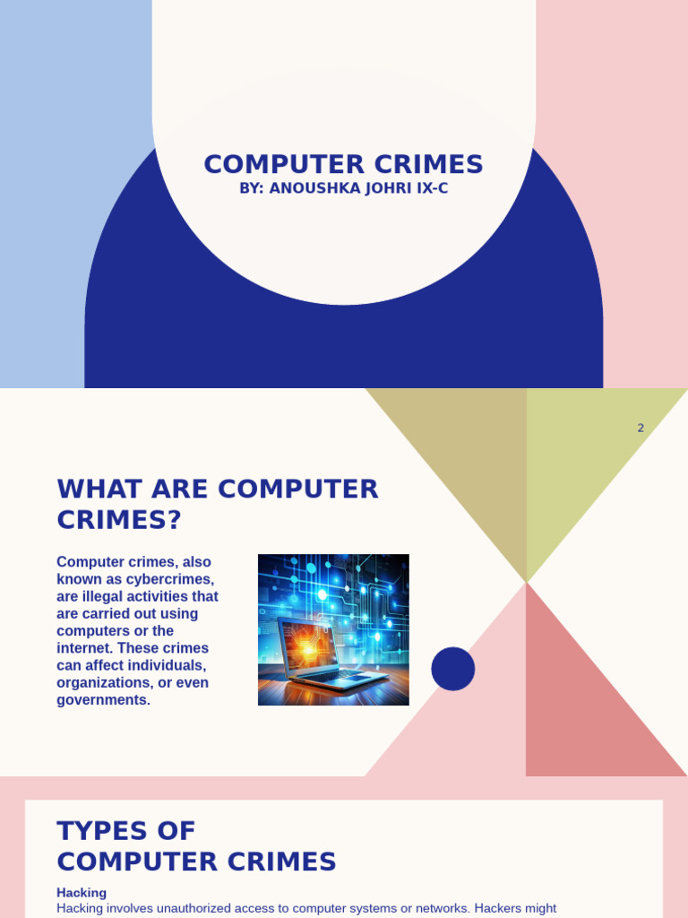 Computer Crimes | PDF