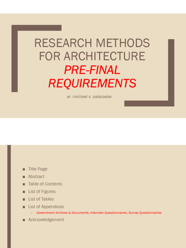 RMA Final Requirements | PDF
