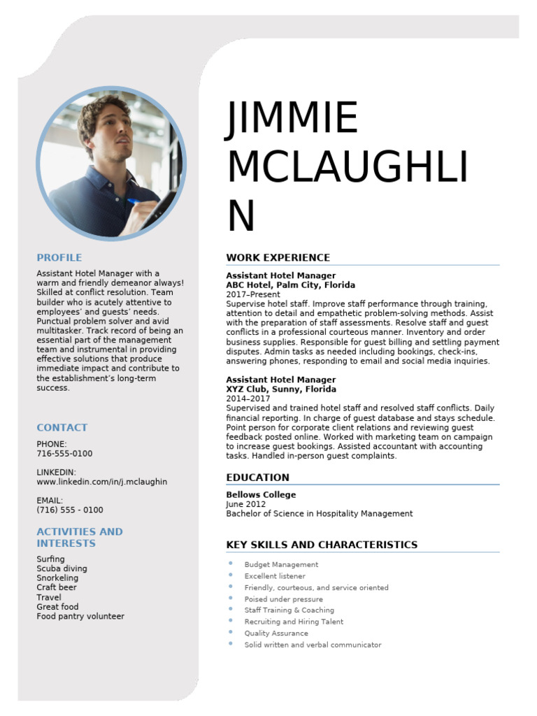 Sample CV For J | PDF