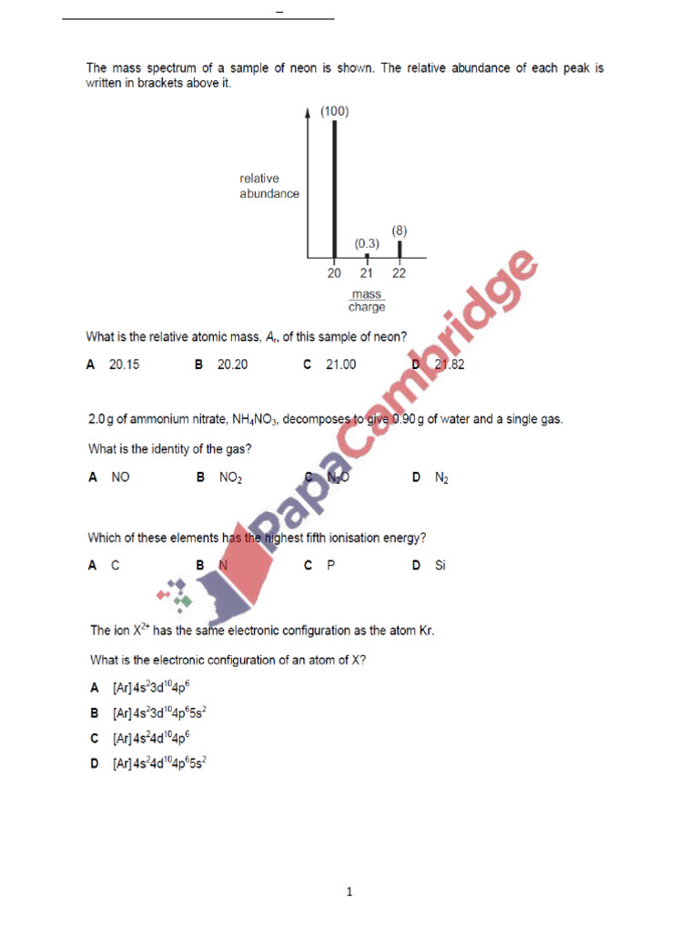 2021 Atoms Molecules and Stoichiometry As Stru | PDF | Chess Theory | Chess