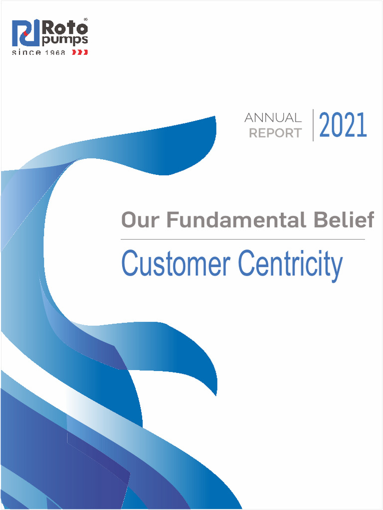 Roto Pump Annual Report 2020 21 Final | PDF | Dividend | Share (Finance)