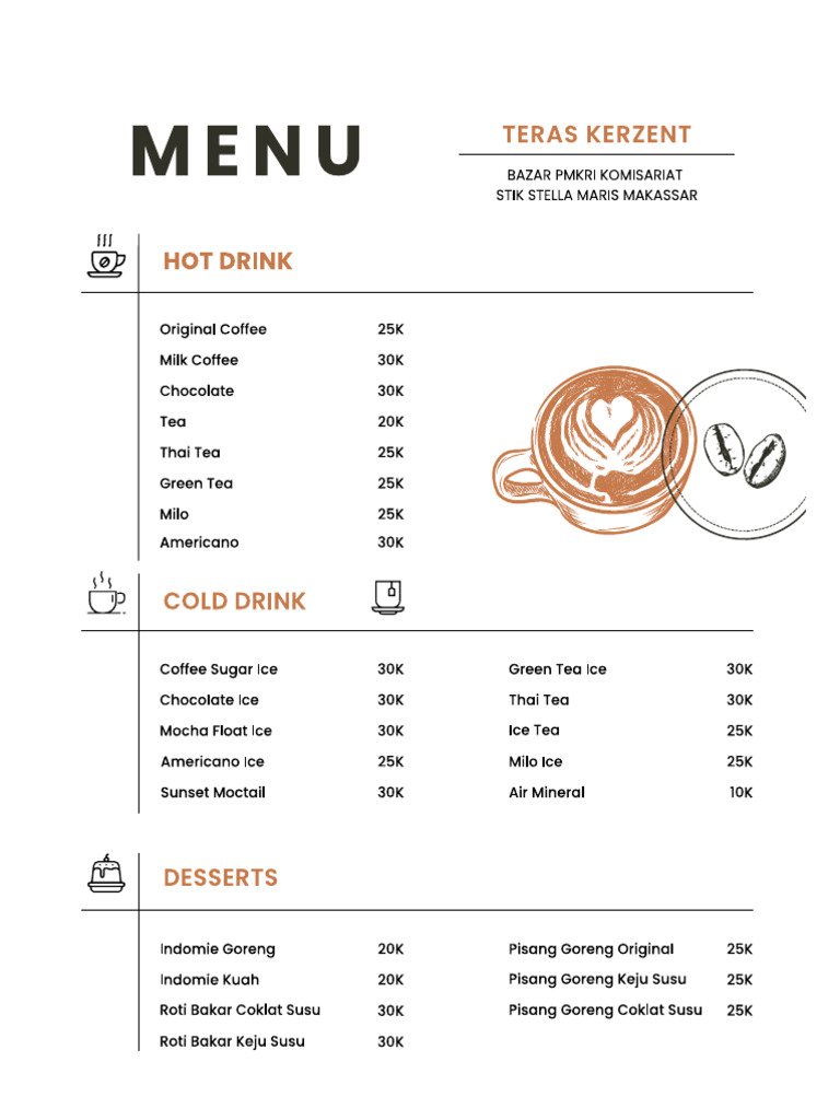 Menu Bazaar | PDF