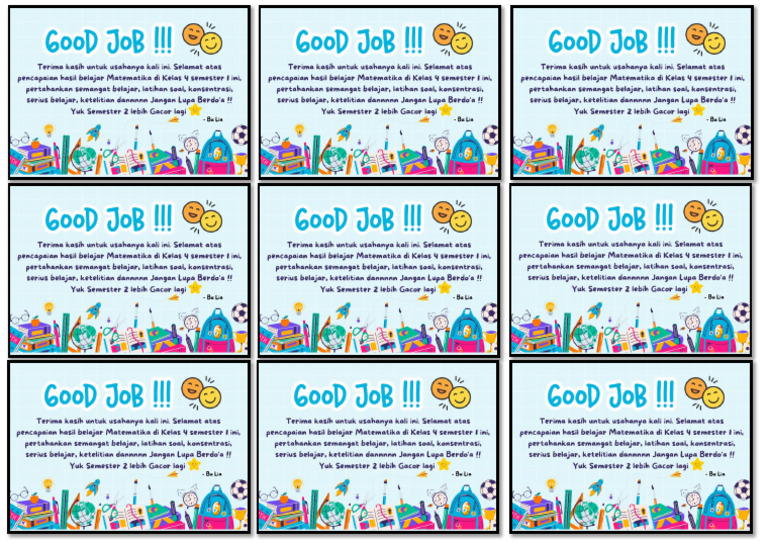 Good Job | PDF
