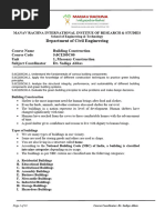 NBC Building Classification Overview | PDF