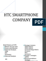 SM PRESENTATION ON HTC PPT