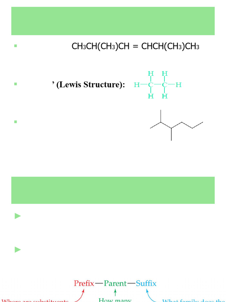 2.2 Nomenclature Properties and Reactions of Alkanes | PDF | Alkane ...