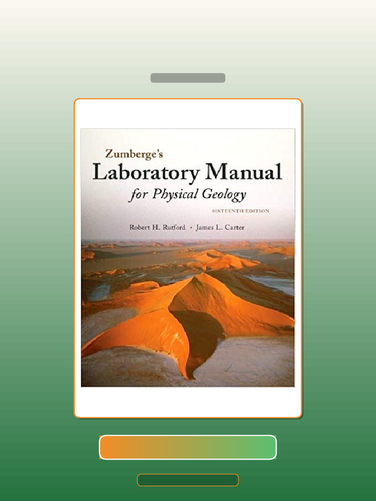 Laboratory Manual for Physical Geology 16th Edition E-book Testbank ...