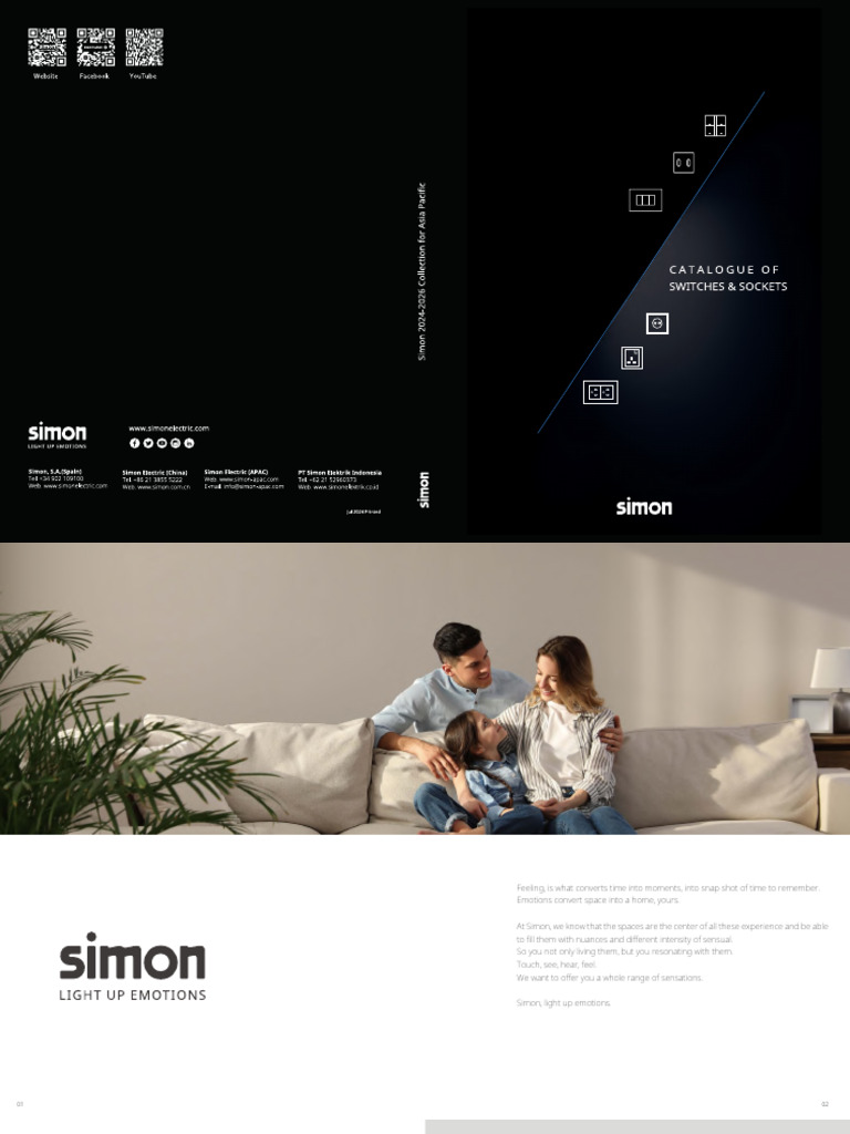 2024 Simon Switch&Socket Catalogue | PDF | Electrical Connector ...