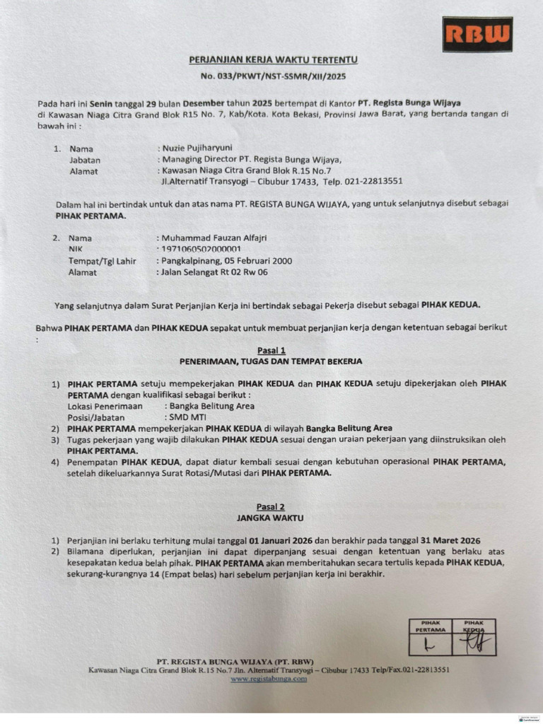 Q1 2026 SSMR-Muhammad Fauzan Alfajri TTD - Compressed | PDF