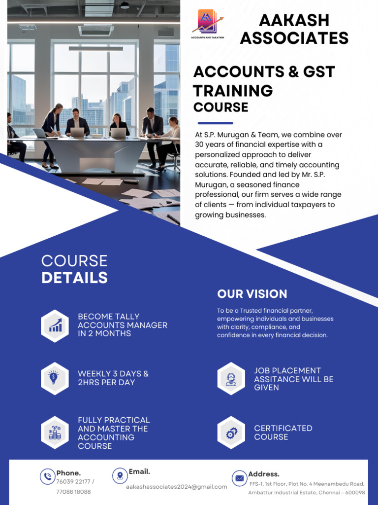 Blue and White Bold Type-Centric Advertising Flyer | PDF | Expense ...