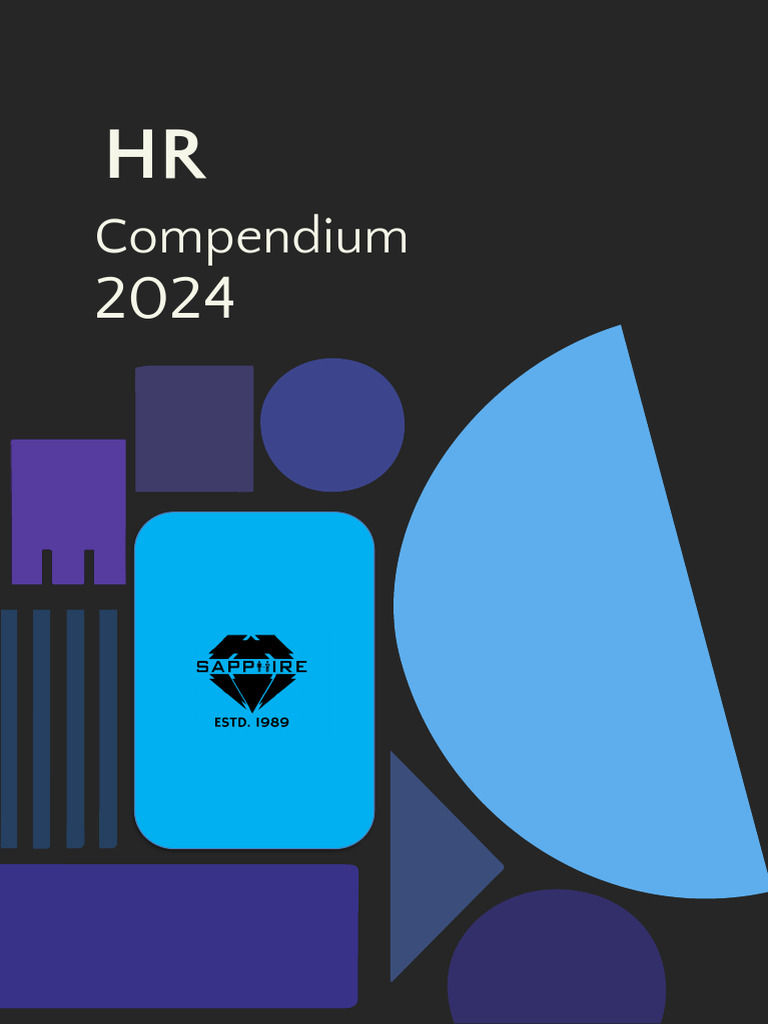 Sapphire-Hr Compendium 2024 | PDF | Recruitment | Human Resource Management