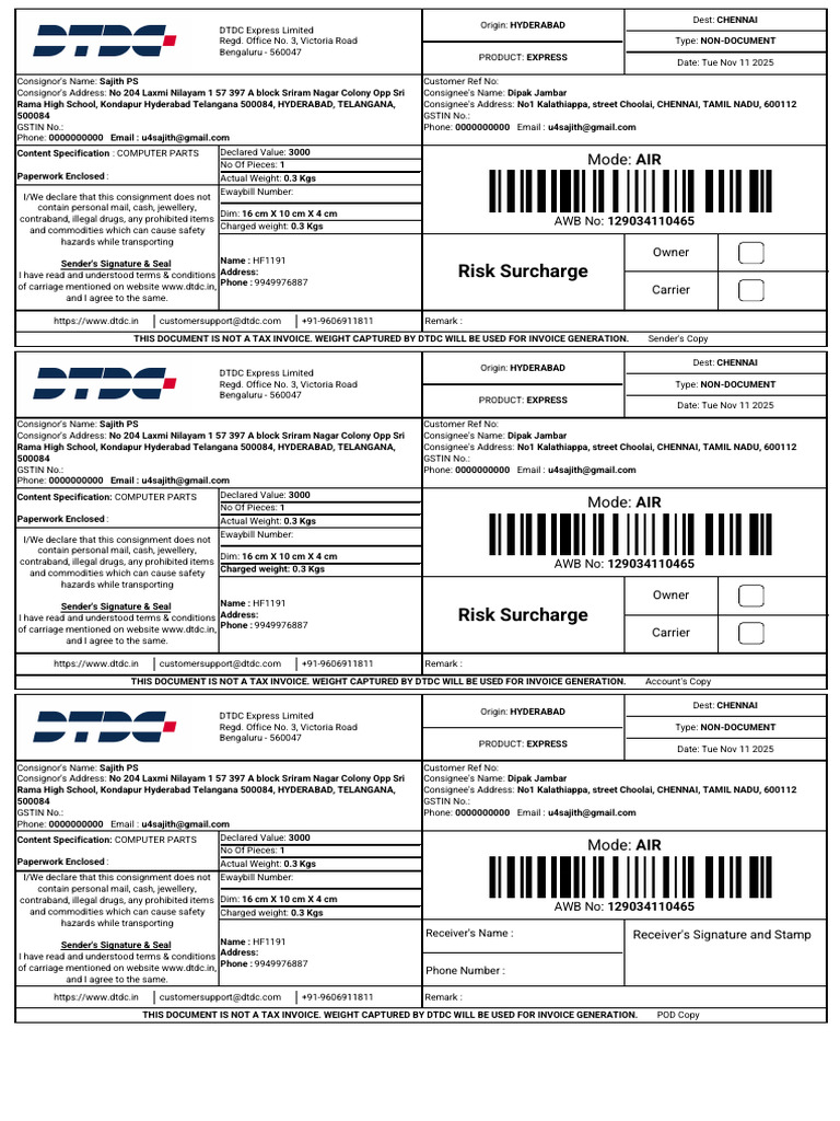 Print External Shipping Label | PDF | Mail