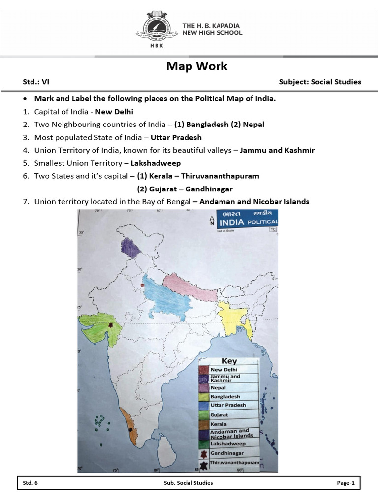 Map Work | PDF