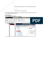 Vmware & HP - Trunking Settings On Vmware Server and HP Procurve Switch