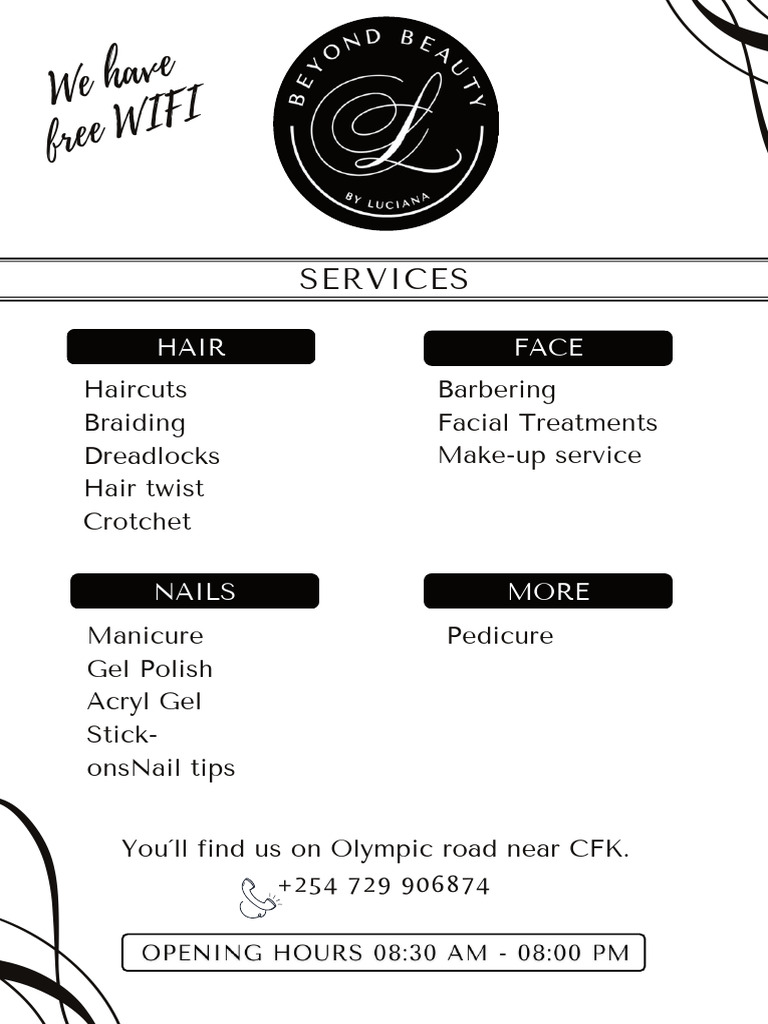 Beyond Beauty Flyer A6 Free WIFI - Version2 | PDF