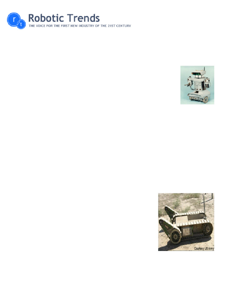 Robotrends | PDF | Robotics | Robot