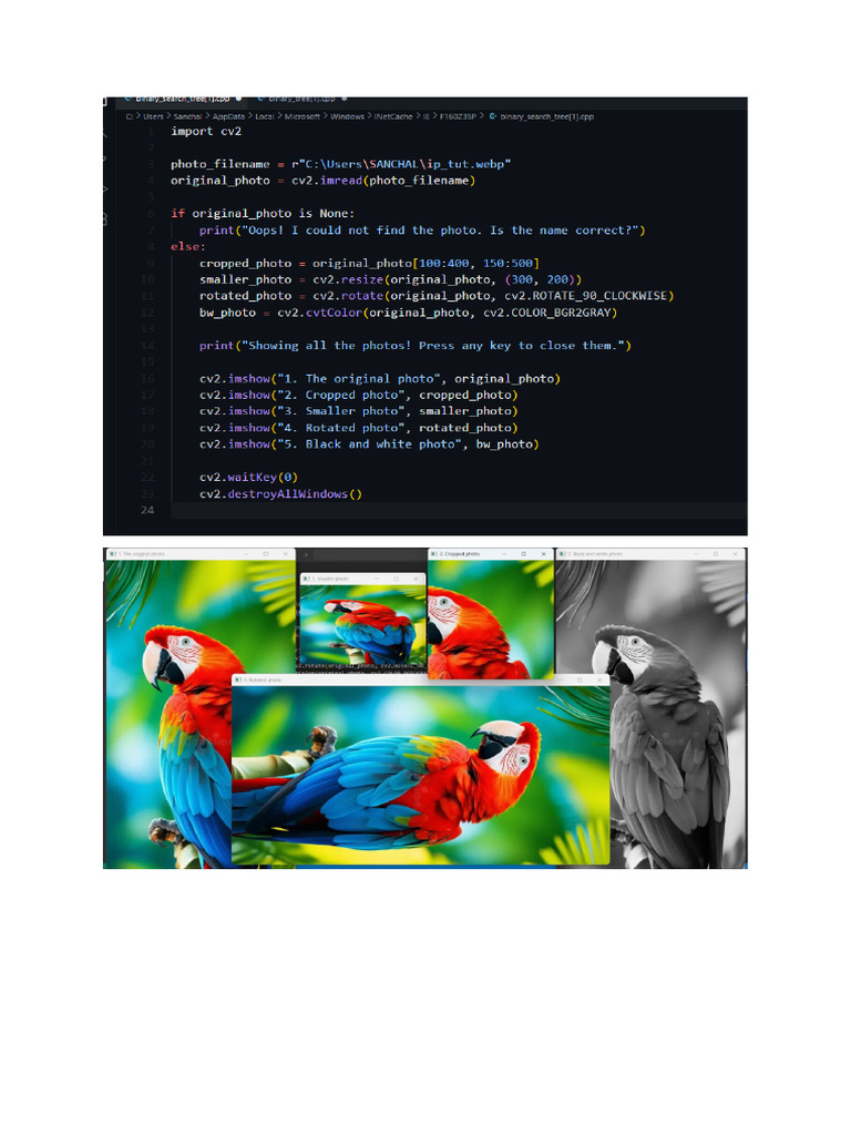Ip Tutorial 1 | PDF