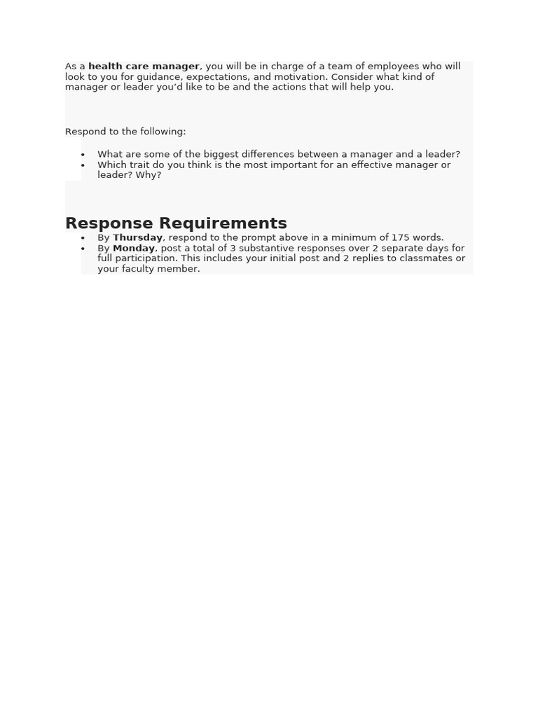 HCS325 Wk 2 Discussion- Health Care Collaboration | PDF