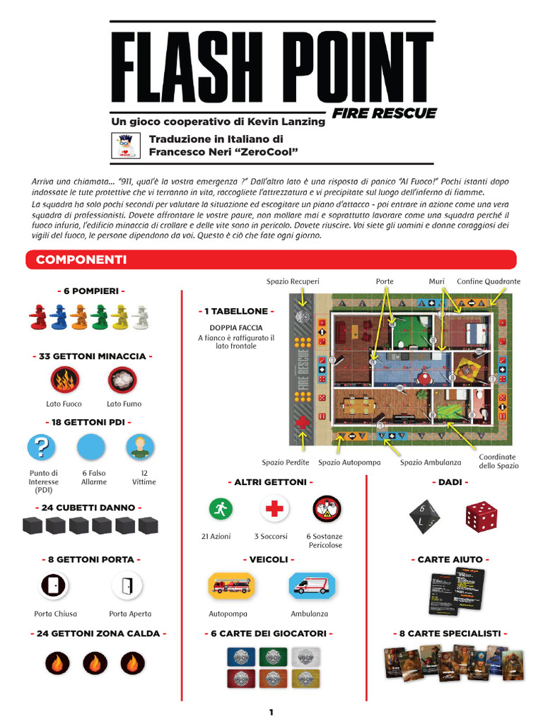 FlashPointFireRescue Full ITA | PDF