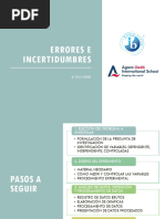 Incertidumbre Tipo A y B en Metrología | PDF | Incertidumbre | Medición