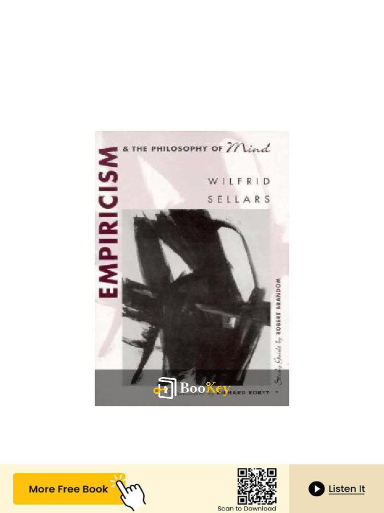 Empiricism and The Philosophy of Mind PDF | PDF | Epistemology | Experience