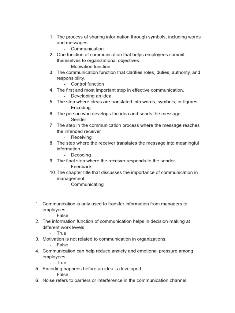 Chapter 6 Quiz | PDF