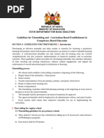 TSC Lesson Observation Form Template | PDF | Teaching Method | Learning