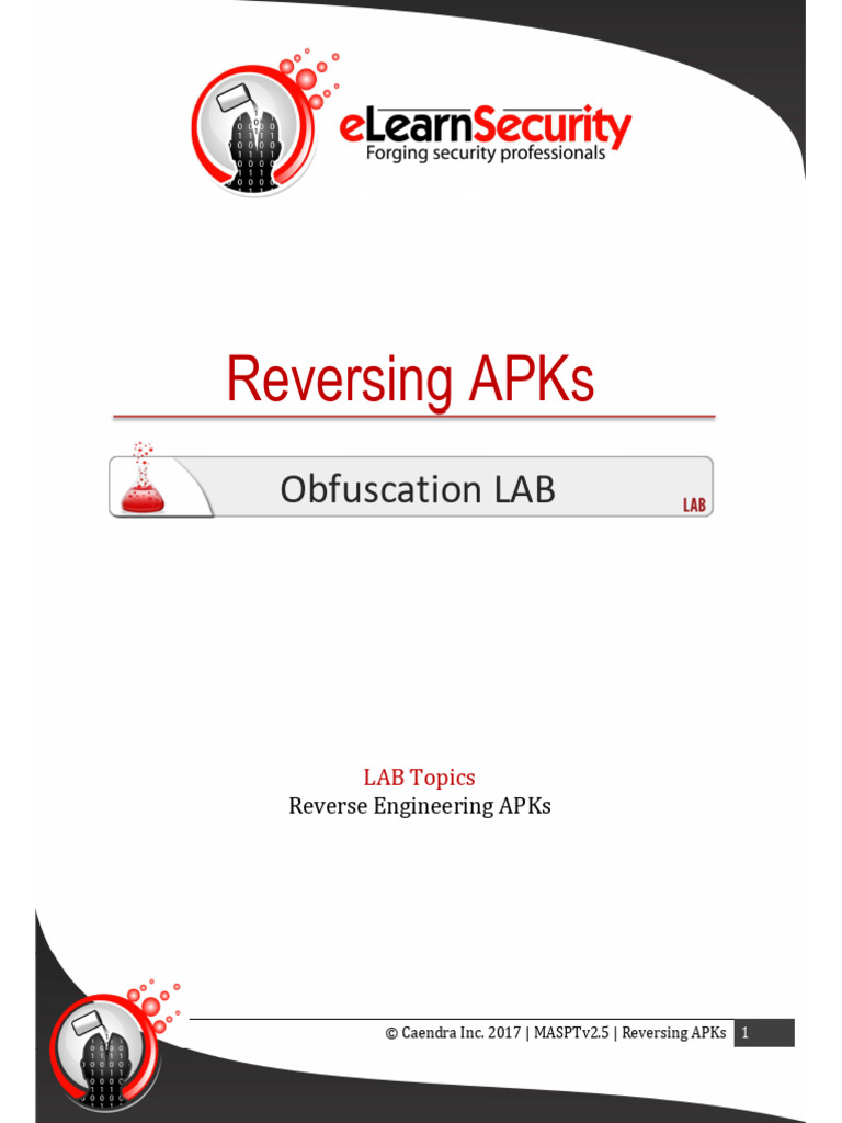 MASPTv2.5 Obfuscation Lab | PDF | Source Code | Computer Engineering