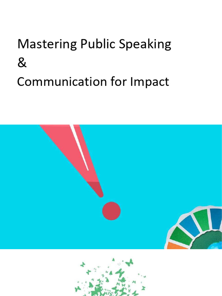 Public Speaking and Effective Communications | PDF