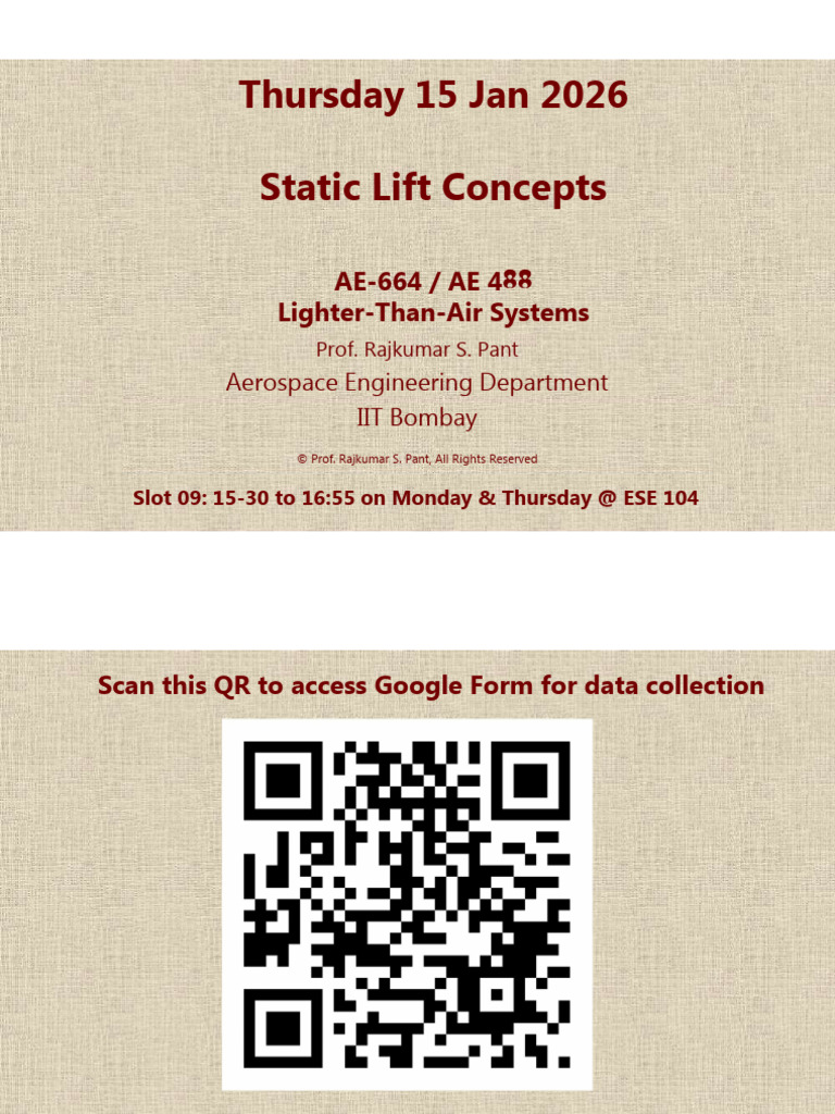 03 Static Lift Concepts | PDF | Aerospace | Aeronautics