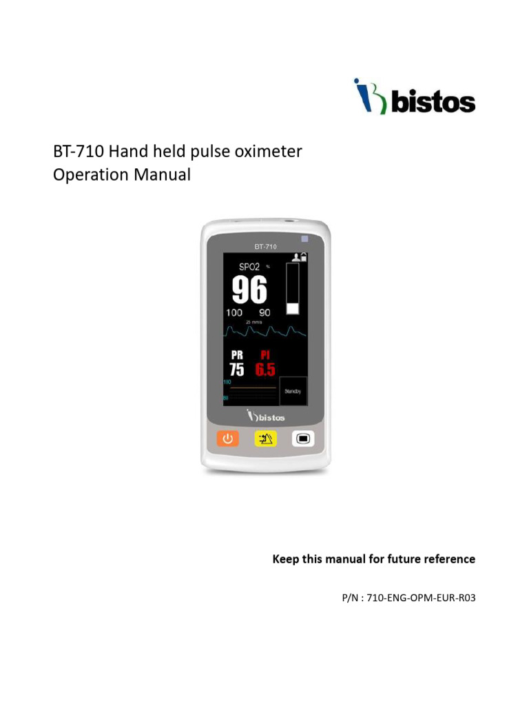 BT-710 OP Manual (710-ENG-OPM-EUR-R03) | PDF | Electromagnetic ...