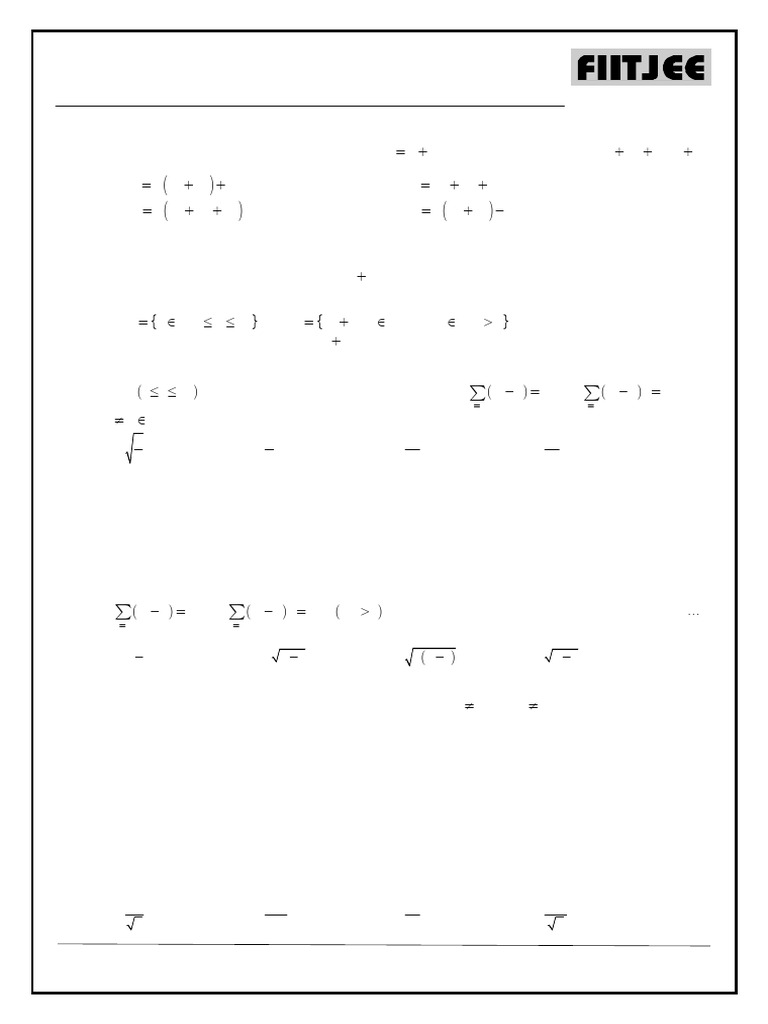 SR Maths Revision Statistics Mains CPP | PDF | Standard Deviation ...