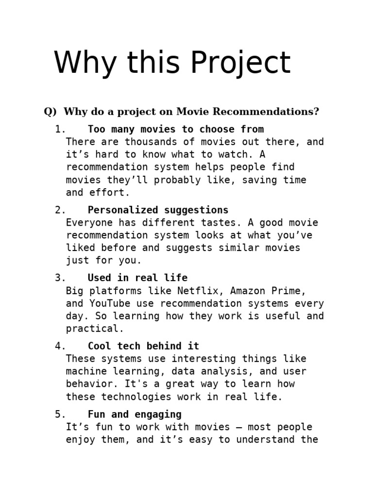 Why This Project | PDF