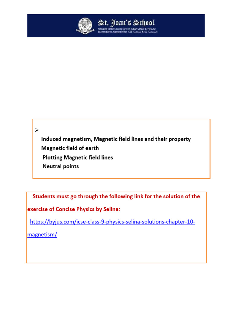 IX Physics Lesson7 Magnetism Part1 | PDF | Magnet | Compass